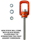 Austlift - Swivel Lifting Point 16mm/1.5T 194mm thread length c/w nut | 605516